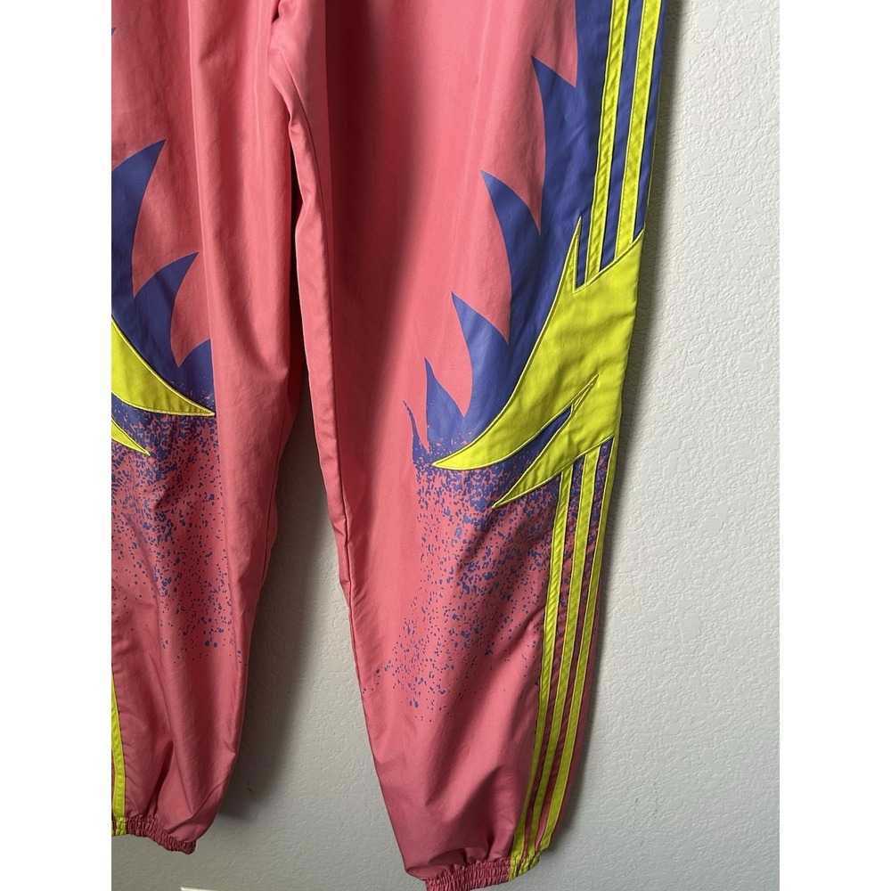 Adidas Originals Women's Size Small Retro Joggers Track Pants Pink Athletic Pant - Picture 3 of 8